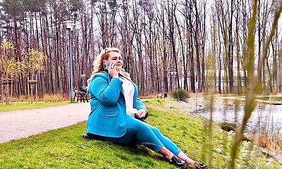 Kinga Zawodnik z „Dieta czy cud” w czarnej sukience z koronkami. Ten fason naprawdę wyszczupla!