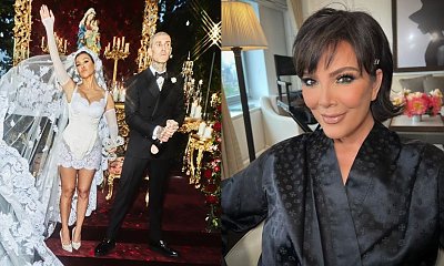 Kris Jenner w trzech sukienkach na wesele! Jak mama panny młodej prezentowała się na ślubie Kourtney Kardashian?