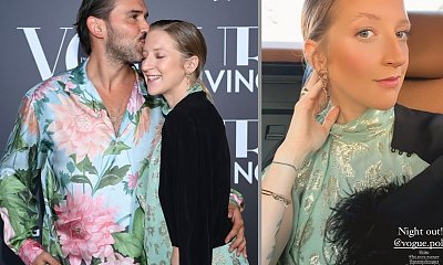 Ciężarna Lara Gessler zachwyca stylizacją na premierze "Vogue Living"!