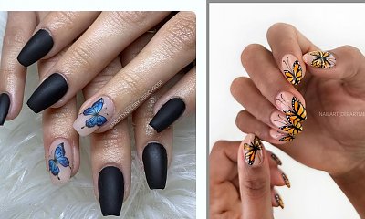 #butterflynails - paznokcie z motywem motyla. Zobacz te niezwykłe stylizacje!