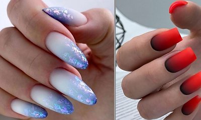 Paznokcie ombre - ta technika będzie hitem nadchodzącego lata! Zobacz najlepsze stylizacje!