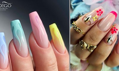#ballerinanails - paznokcie trumienki - zobacz te niezwykłe stylizacje!