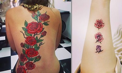 #rosetattoo - tatuaż z motywem róży - zobacz najlepsze projekty!