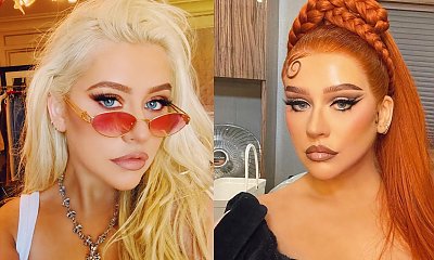 Christina Aguilera i jej makijaże. Graficzna kreska, ciemna konturówka i jej słynne cienkie brwi! Najciekawsze makijaże piosenkarki!