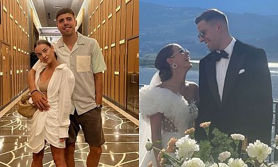 Julia Nowak i Jan Bednarek wzięli ślub! Panna młoda w zjawiskowej sukni ślubnej typu księżniczka! Kto ją zaprojektował?