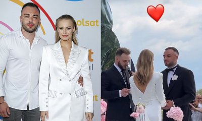 Karolina Pisarek wzięła ślub! W długiej sukni ślubnej z dekoltem i z rozpuszczonymi włosami wyglądała przepięknie!