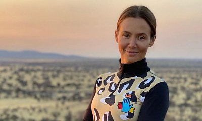 Kinga Rusin w różowym komplecie ze specjalną dedykacją! Romantyczny look?