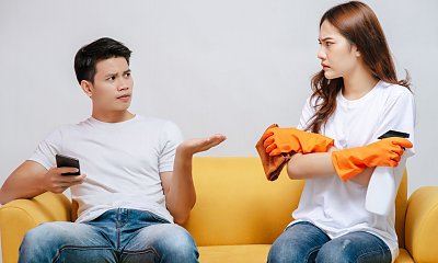 "Nie znoszę mojego pasierba, a on jest u nas coraz częściej. Nawet po sobie nie zmywa"