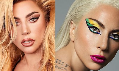 Lady Gaga i jej makijaże - kocie oczy, smoky eyes, w graficznych wzorach na całej twarzy wygląda obłędnie! Najciekawsze makijaże gwiazdy!