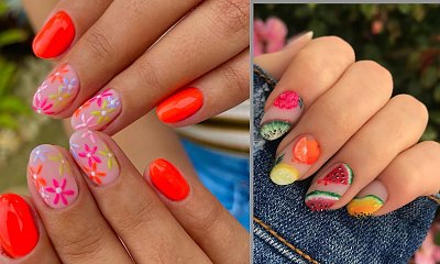 #roundnails - paznokcie okrągłe i krótkie - zobacz 16 pięknych stylizacji i zainspiruj się!