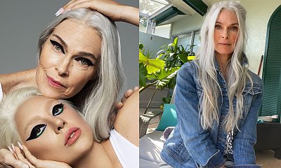 Siwe włosy według Roxanne Gould - zobacz, jak nosić je z dumą! Silver modelka współpracuje z najlepszymi, w tym z Lady Gagą!