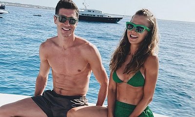 Anna Lewandowska zachwyca w długiej białej kreacji na pokazie Dolce&Gabbana! Kogo znanego udało jej się namówić do zdjęcia?