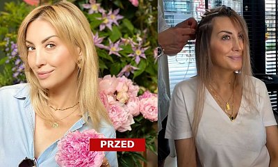 Anna Zejdler przedłużyła włosy! Pierwsza żona Krzysztofa Ibisza w nowej fryzurze odmłodniała o 20 lat! "Obłędnie"