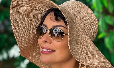 Dorota Gardias w połyskującej sukni podkreślającej biust. "Niczym diwa Złotej Ery Hollywood" - pisze