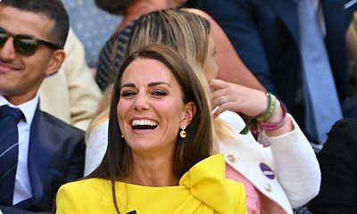 Księżna Kate w żółtej długiej sukience i białych szpilkach na Wimbledonie. Udana stylizacja?