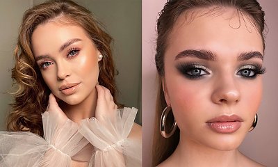 Najmodniejszy makijaż na wesele na lato 2022. Fluffy brows, graficzna kreska i nie tylko! Sprawdź najświeższe trendy