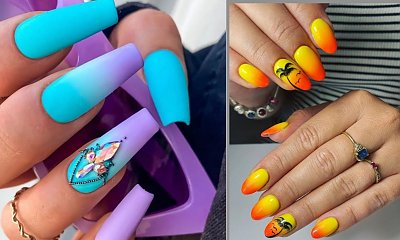 #ombrenails - paznokcie ombre. To gorący trend lata 2022! Oto trendy, kolory, zdobienia i piękne stylizacje!