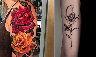 #rosetattoo, czyli tatuaż róży. Zobacz najlepsze projekty!