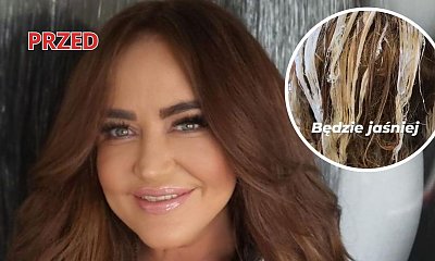 Agnieszka Kotońska z "Gogglebox" wróciła do platynowego blondu i przedłużyła włosy! "Nowa ja, nowe życie!" Odmłodniała o 20 lat!