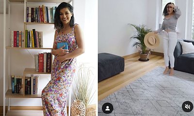Katarzyna Cichopek pokazuje nowe mieszkanie. Styl boho, dużo bieli i fikuśny żyrandol