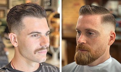 Fryzury męskie - trendy na wrzesień 2022. Side part quiff, pompadour i nie tylko!