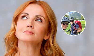 Katarzyna Zielińska wietrzy biust na rowerowej przejażdżce! Widać, że oddycha pełną piersią!