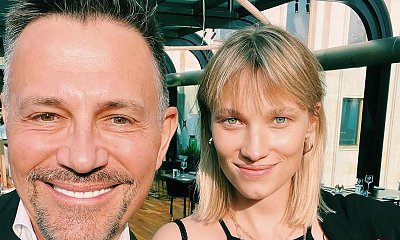 Joanna Kudzbalska w sesji ciążowej w zielonej sukience. Krzysztof Ibisz: "Najpiękniejsza kobieta świata"