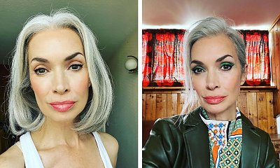Modne fryzury na SIWYCH WŁOSACH. Bob, pixie cut, fale i nie tylko! Zobacz trendy propozycje