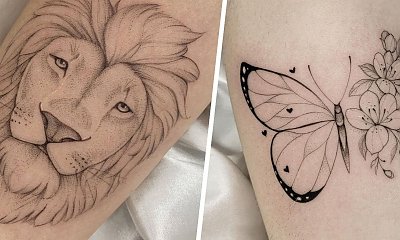 #finelinetattoo - tatuaż wykonany cienką linią. To gorący trend 2022 roku! Oto piękne, kobiece projekty!