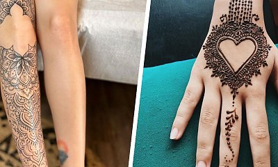 Tatuaże henną - spraw sobie pamiątkę w te wakacje! Oto najlepsze projekty!