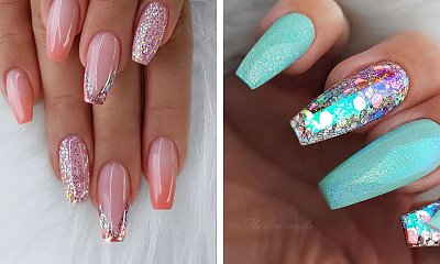 Ballerina nails - hit na jesień 2022! Zobacz 15 propozycji zdobień na ten trendy kształt paznokci