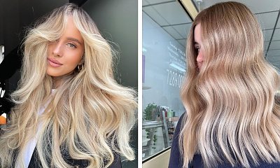 Beżowy blond - dobierz idealny odcień. Zobacz go na trendy fryzurach na jesień 2022