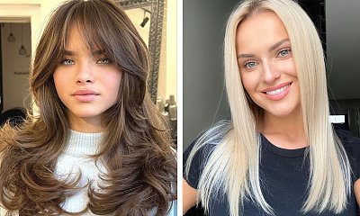 Największe fryzjerskie trendy na październik 2022! Curtain bangs, maślany blond. Sprawdź cięcia i koloryzacje