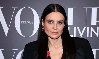 Joanna Horodyńska w czarnej sukience z wycięciami. Prawie odsłania łono! Przesadziła z tą stylizacją?