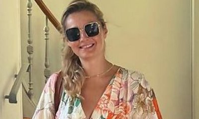 Małgorzata Socha w długiej sukni i stylowym kapeluszu! Aktorka zainspirowała się stylem Kate Middleton?