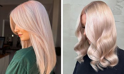 Perłowy blond - hit na październik 2022! Zobacz aż 21 propozycji dla cięcia long bob i nie tylko!