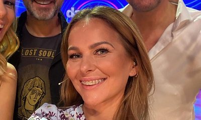 Paulina Sykut-Jeżyna w jesiennej stylizacji, która podkreśla figurę. W zieleni jej do twarzy?