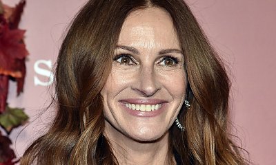 Julia Roberts w zachowawczej stylizacji zapiętej pod samą szyję! Udany look?