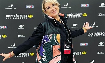 Magda Narożna w scenicznym makijażu i fryzurze. Tak mogłaby wyglądać panna młoda?