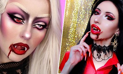 Makijaż na Halloween 2022 - wampirzyca. Zobacz wskazówki i najlepsze inspiracje!
