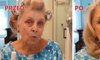 79-latka samodzielnie przeprowadziła swoją metamorfozę! Wygląda młodziej o 20 lat!