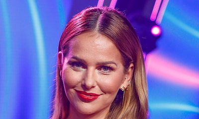 "Taniec z Gwiazdami": Paulina Sykut-Jeżyna w jasnej długiej sukni. To chyba jej ulubiony kolor!