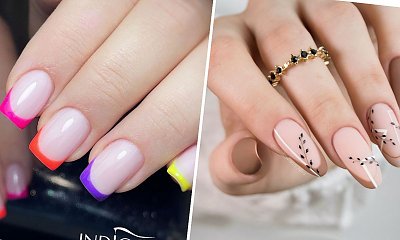 #frenchnails - paznokcie french. To legendarne i modne zdobienie na jesień! Zobacz najpiękniejsze stylizacje!