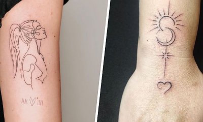 #finelinetattoo - tatuaż cienkiej linii. To piękny i modny styl tatuowania! Zobacz najlepsze motywy!