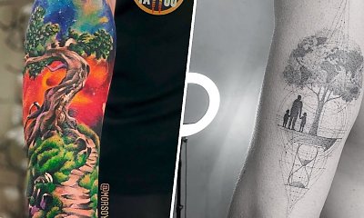Tatuaż drzewo - to piękny i wieloznaczny wzór! Zobacz niesamowite projekty wykonane w 2022 roku!