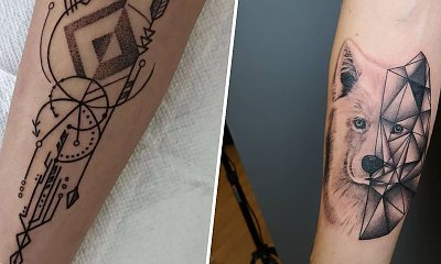 Tatuaż geometryczny - to piękna i nietuzinkowa technika. Zobacz najpiękniejsze motywy!