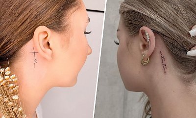 #tattoobehindear - tatuaż za uchem. Dyskretnie, symbolicznie i pięknie! Oto najlepsze projekty!
