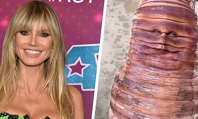 Tak, to Heidi Klum. Nie, nie przebrała się za kebab. To o co chodzi z tym dziwacznym kostiumem na Halloween?!
