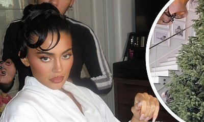 Kylie Jenner już ma w domu choinkę. Jest gigantyczna! Dekorowała ją specjalna ekipa