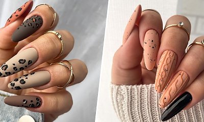 Paznokcie żelowe w odcieniu jesieni. Zobacz ostatnie najpiękniejsze przykłady paznokci tej pory roku!